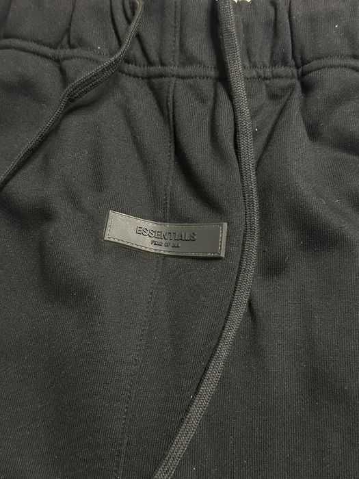 Шорти Essentials Fear of God | Чорні шорти FOG