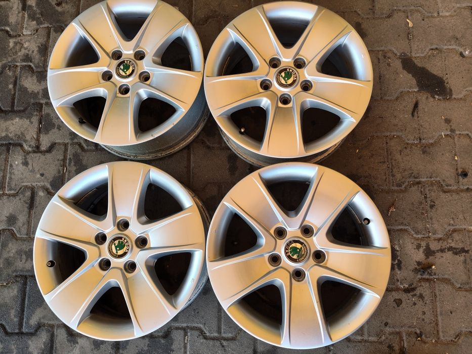 Felgi aluminiowe skoda 6,5jx16 et50 5x112 audi VW seat