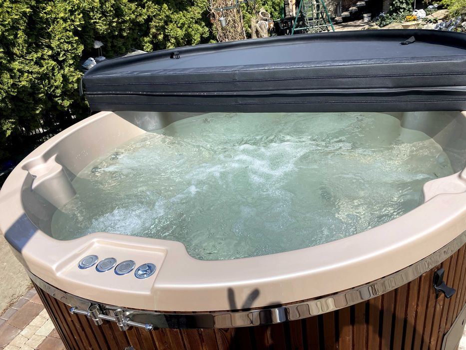 Wkład akrylowy Okrłągły 200 cm Balia Ogrodowa jacuzzi