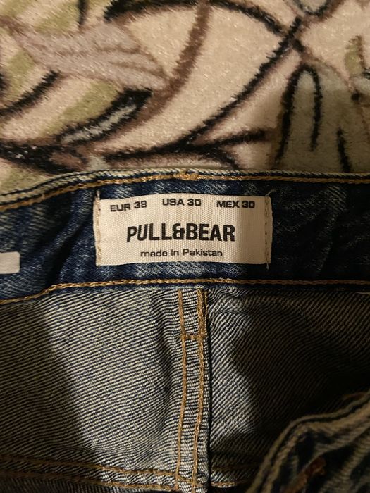 Джинси Pull&Bear Baggy (Рвані) / Розмір EUR 38 (USA 30)