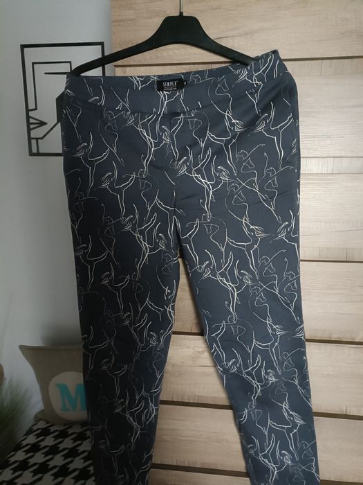 Garnitur damski komplet damski SIMPLE baletnice twarze S komplet maryn