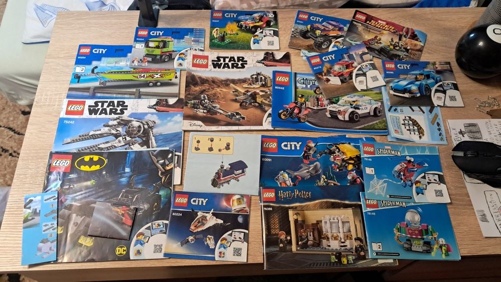 Zestawy Lego książeczki