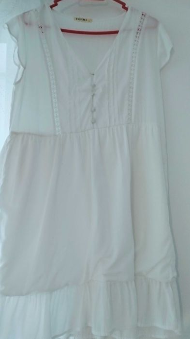 Vestido branco de verão