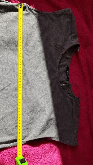 Sukienka tunika bluzka Mohito M 38 szara