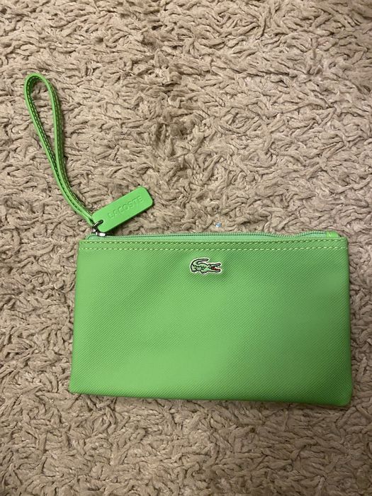 Kosmetyczka saszetka lacoste neonowa