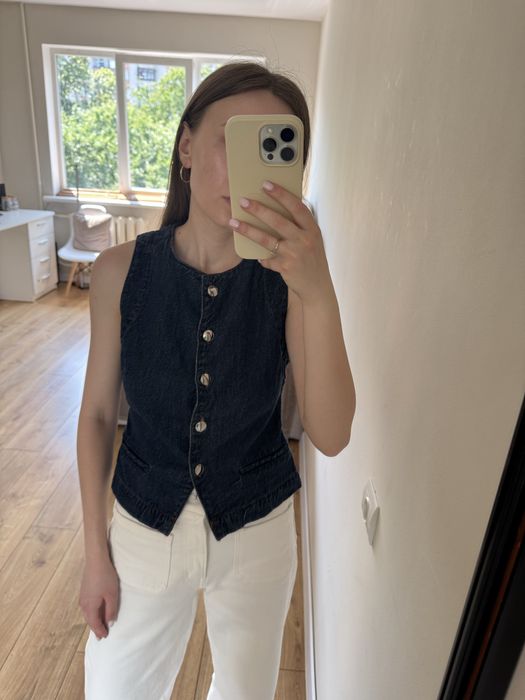 Джинсовий жилет Zara