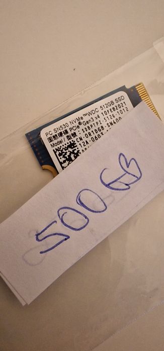 Ssd Nvme 500gb impecável Inclui Windows 11 Pro.