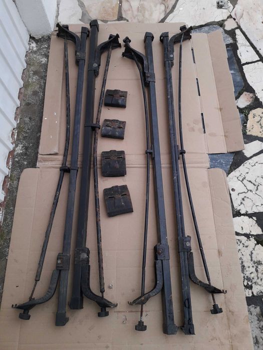 Barras de tejadilho antigas, vintage para clássicos