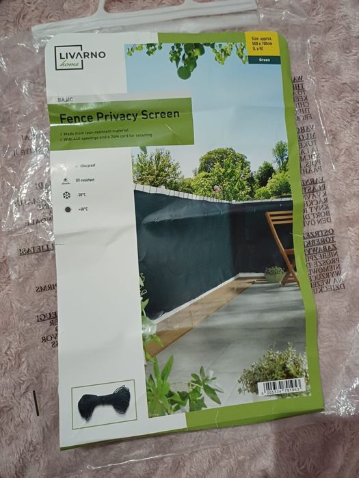 Nowa osłona balkonowa