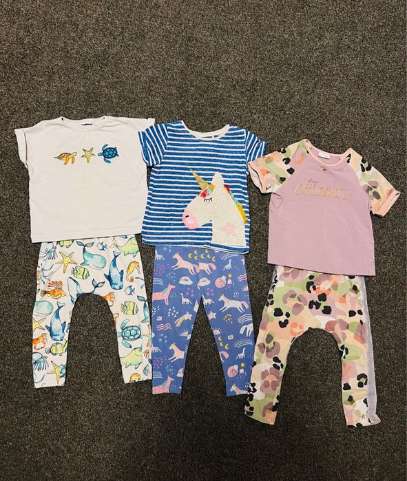 Комплект Next летний,футболки,лосины,набор Next