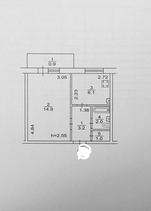 Продаж 1-но кімнатної квартири Оболонь