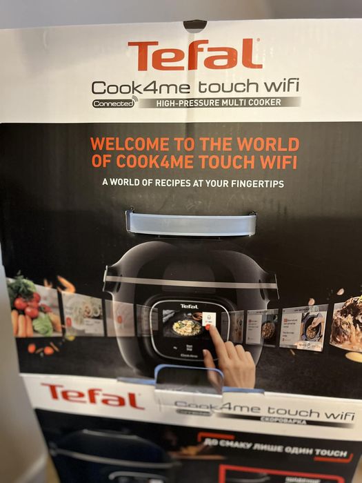 Multicooker TEFAL Cook4Me Touch Wi-Fi z funkcja airfryera