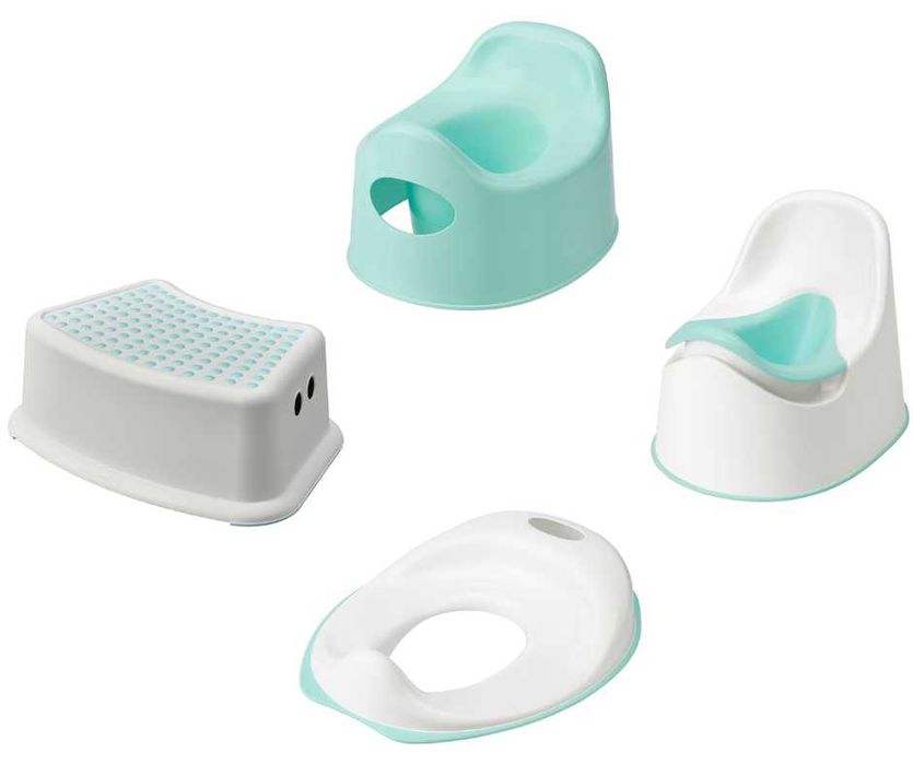 Дитячий горшок LOCKIG, LILLA IKEA, сидіння TOSSIG, табурет FORSIKTIG