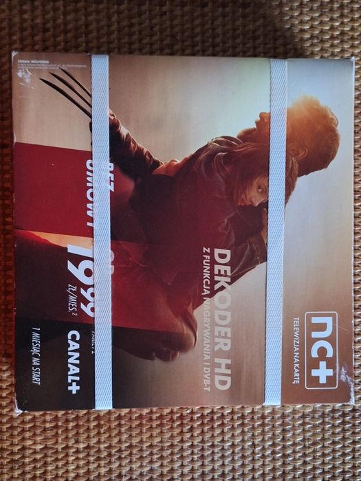 Dekoder hd z nagrywaniem , nc+ starter , nowy