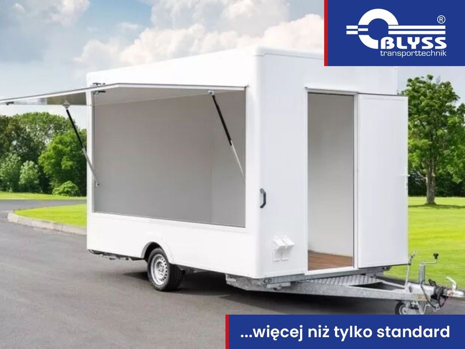Blyss HB 13361 Handlowa  PRZYCZEPA Handlowa Gastronomiczna Sprzedażowa Targowa Food Truck