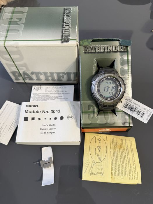 CASIO PAW-1100T PATHFINDER Męski zegarek na rękę