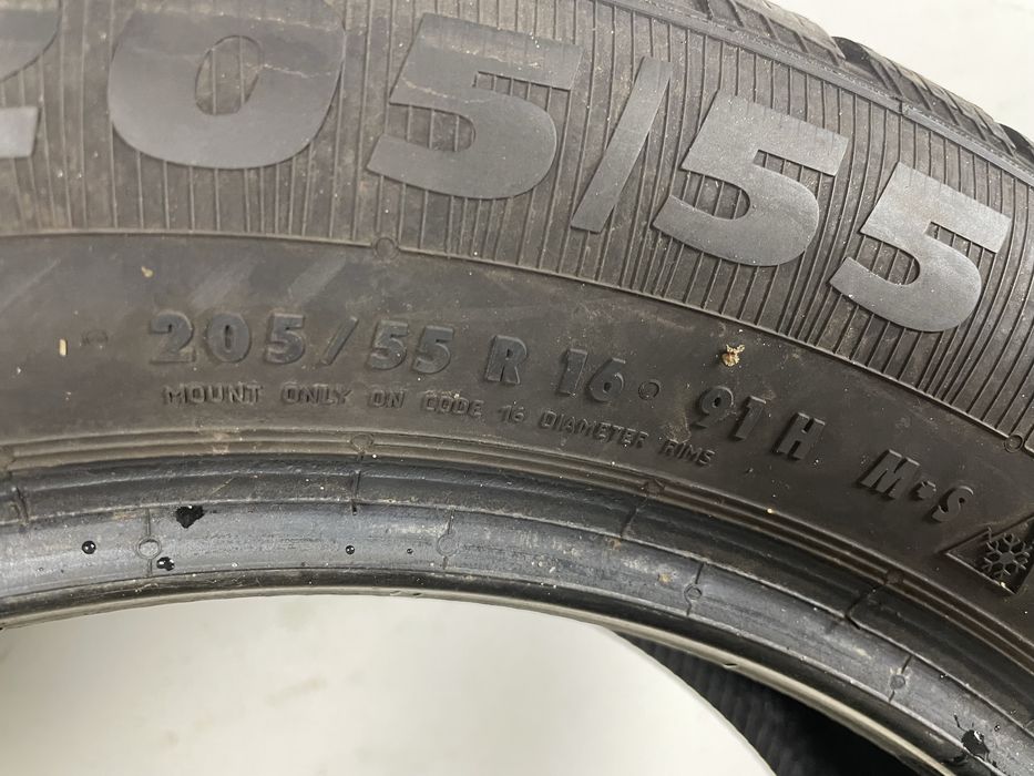 205/55R16 91H Platin RP70 Winter 23rok 7.5mm JAK NOWE