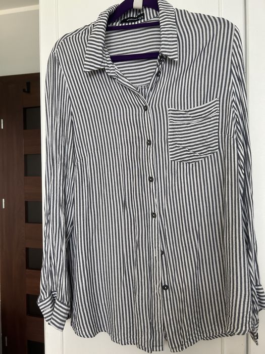 Koszula w paski, Reserved, 100% wiskoza, rozm XL