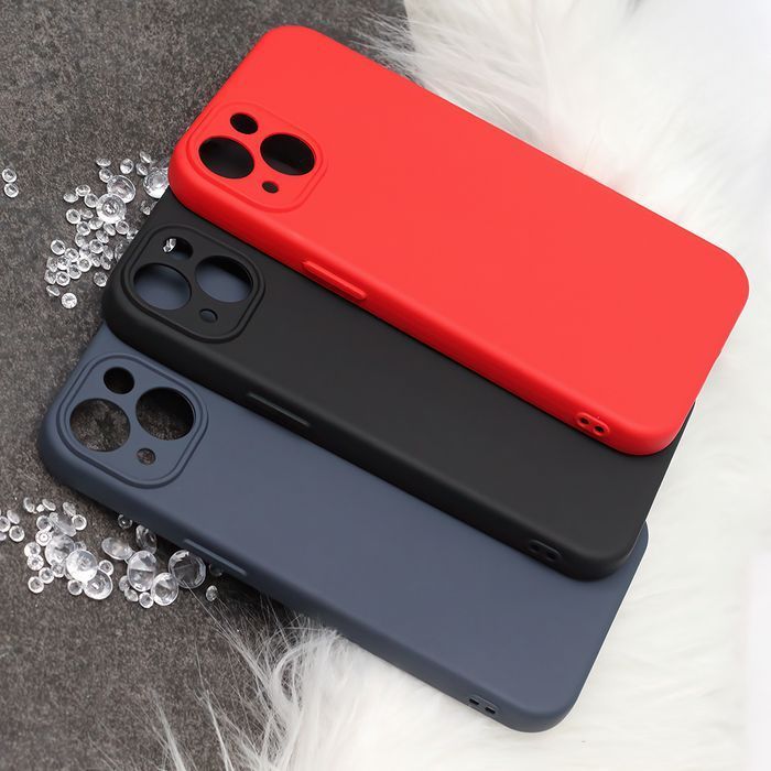 Nakładka Silicon Box do Samsung Galaxy A36 5G ciemnoniebieska