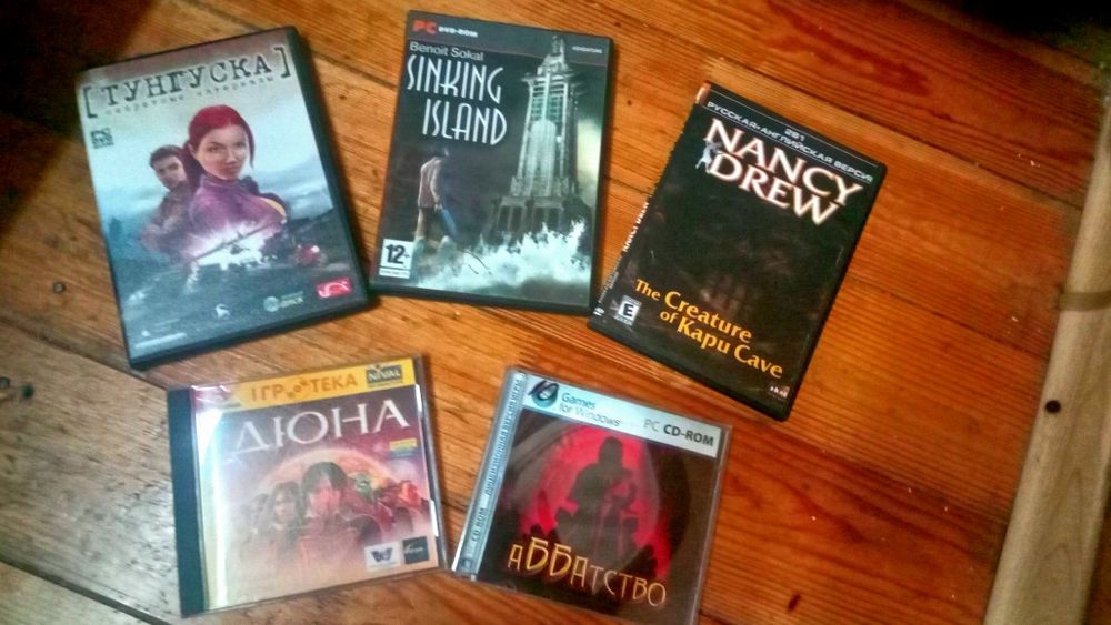 ПродамDVD з іграми та для рукоділля.