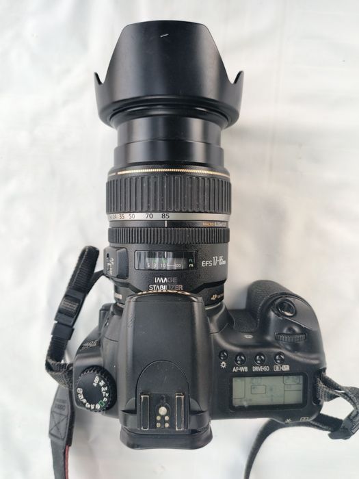 Câmera Canon 20D +lente 18-55 + Cartão 1gb