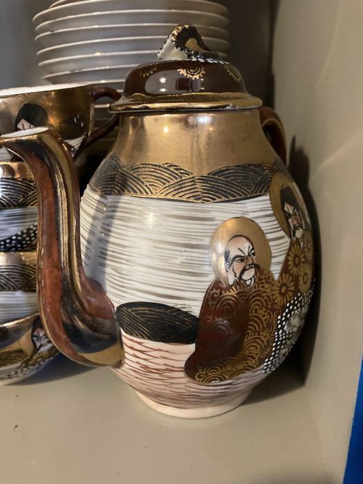 Conjunto de chá original do Japão