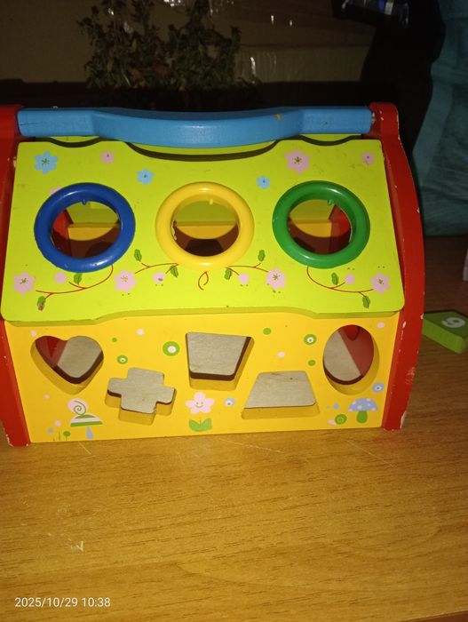 Деревянный Монтессори фигуры