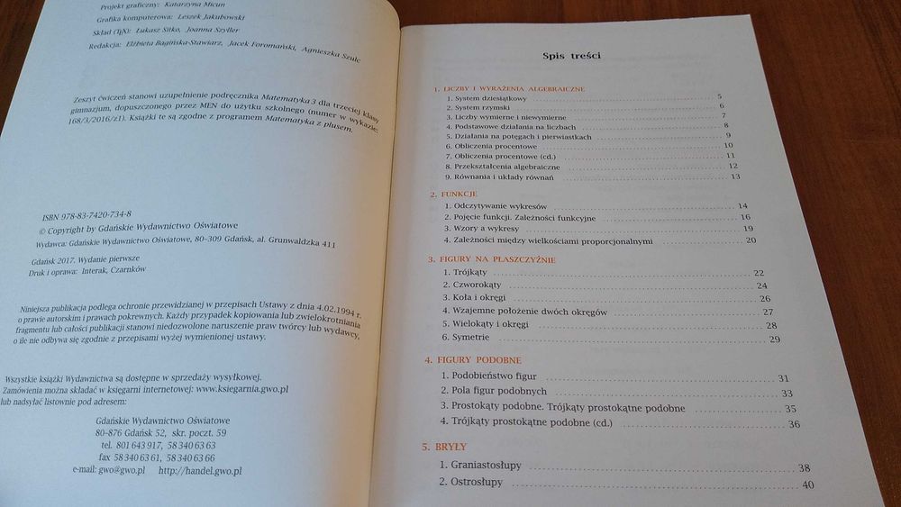 Matematyka z plusem 3 Zeszyt ćwiczeń Dobrowolska Karpiński Jucewicz