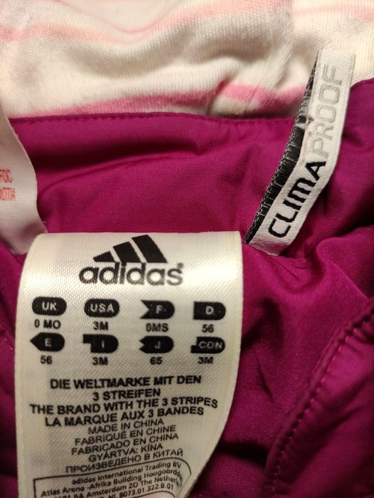 Kombinezon zimowy dla dziewczynki, rozmiar 3 miesiące