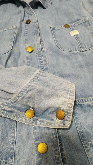 Джинсова рубашка Lee , H&M, розмір L
