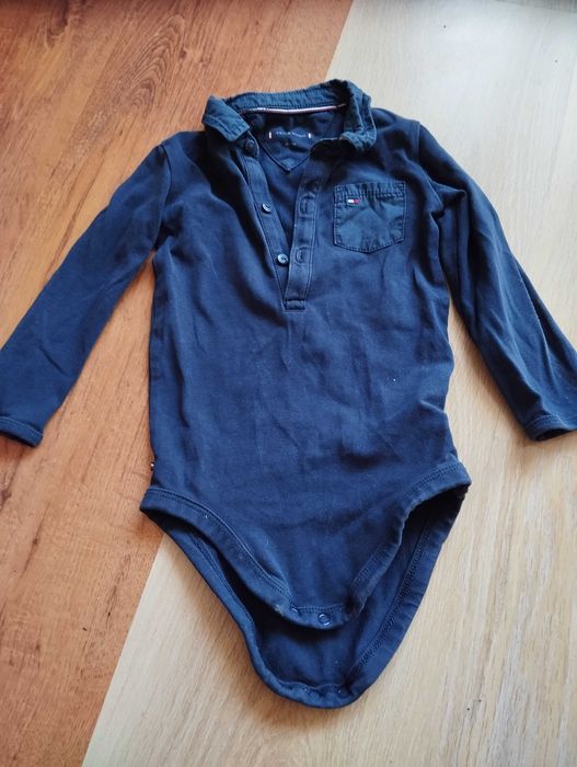 Body niemowlęce granatowe