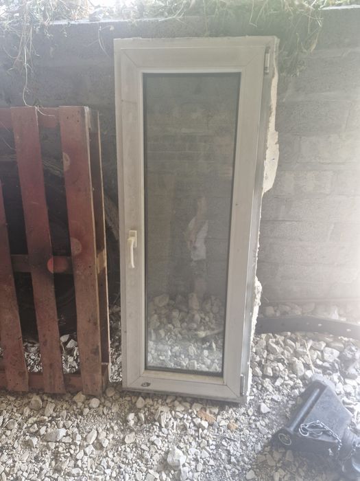 Okna 2 szt nowe 1380x1410, używane białe 56x143,5,  60x143,5 2s