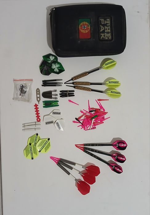 Conjunto  de setas (dardos)