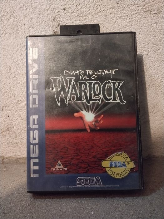 Jogo Beware The Ultimate Evil  Of  Warlock para Mega Drive