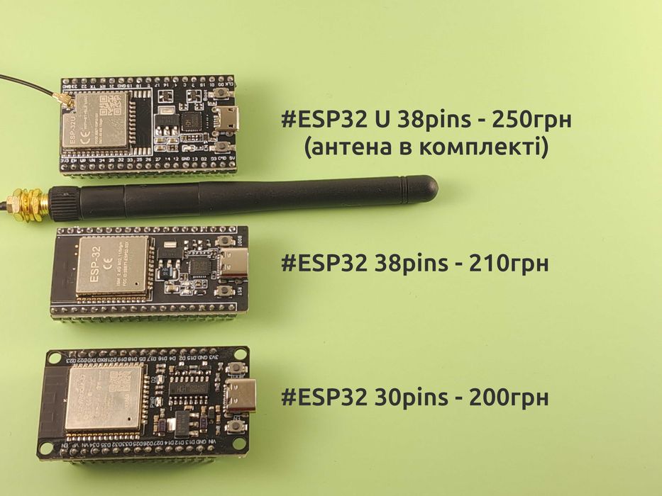 ESP32; ESP32-C3; ESP32-C6; ESP32-S3; CAM; ESP8266; ESP-01S; WT32-ETH01