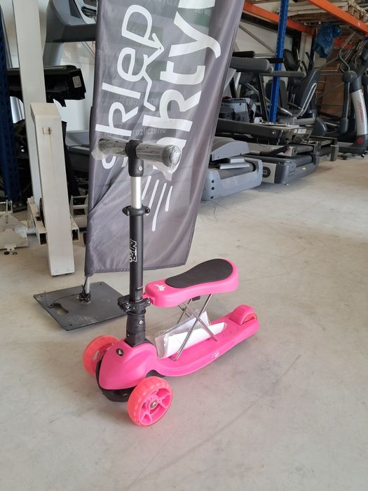 Nowe Hulajnogi nils hlb12 różowa