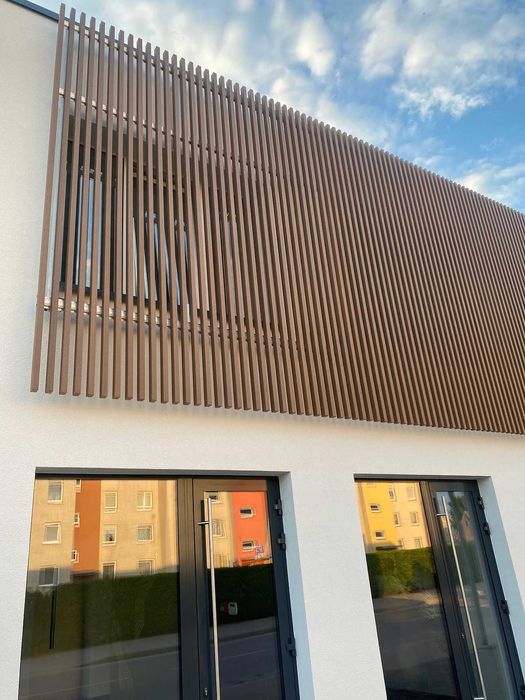 Profil dekoracyjny kompozytowy na ogrodzenie