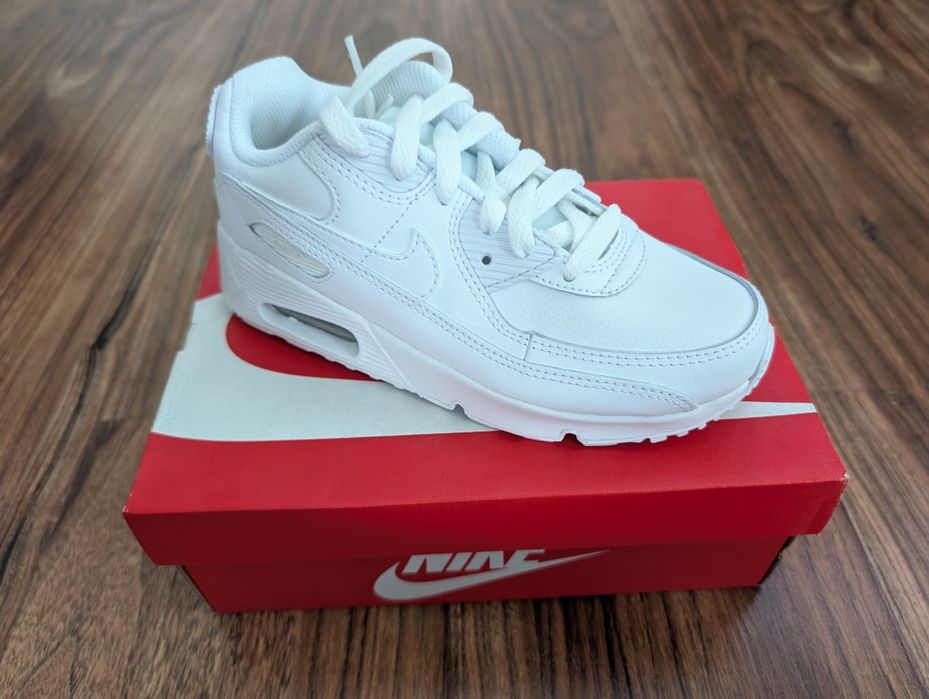 NOWE buty dziecięce Nike Air Max 90 LTR (PS) – r. 32 (20 cm) – Białe
