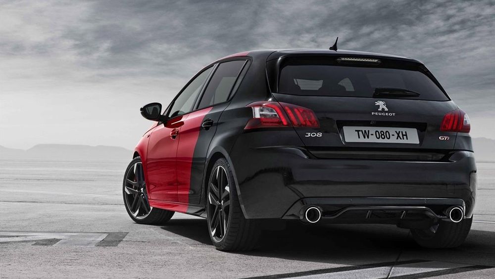 Lips SPOILER DIFUSOR ESCAPE Palas Abas EMBALADEIRAS PEUGEOT 308 GTI
