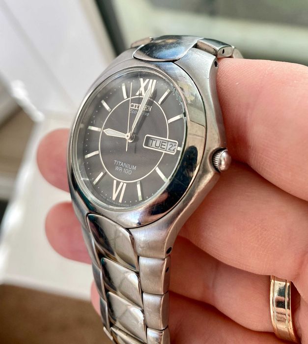 Часы Citizen Eco Drive Titanium оригинал Япония