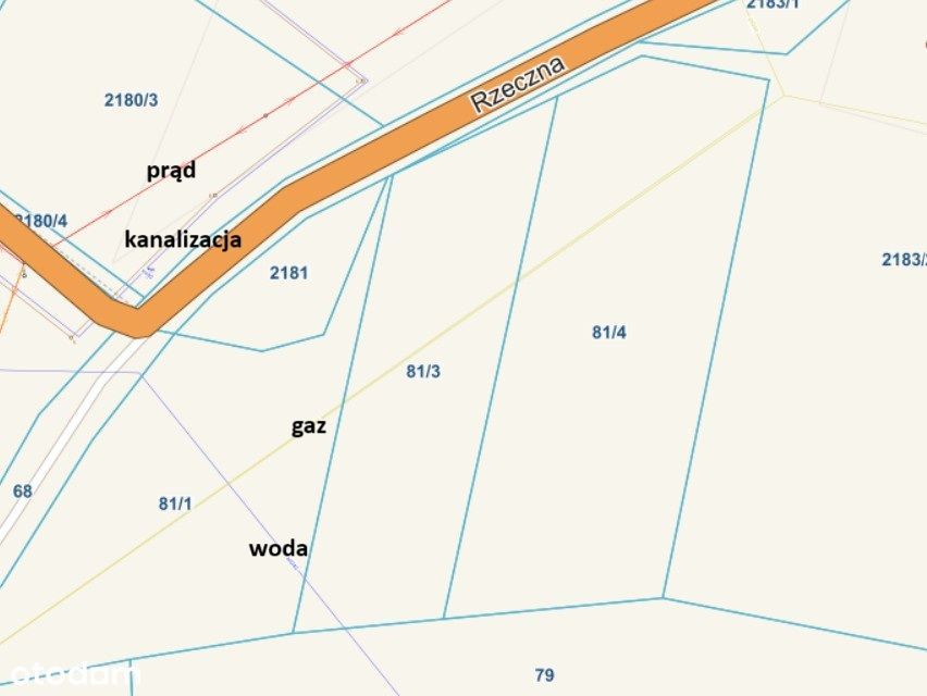 Burzyn, gm. Tuchów działka 57 ar – budowlana