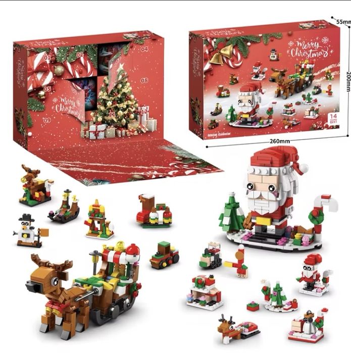 Адвент календар різдвяне лего