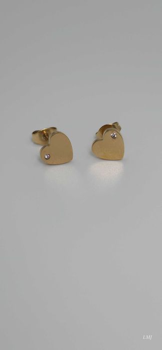 Złote serduszka sztyfty