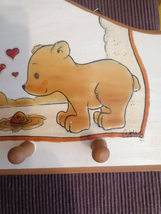 Bengaleiro infantil, decorado manualmente