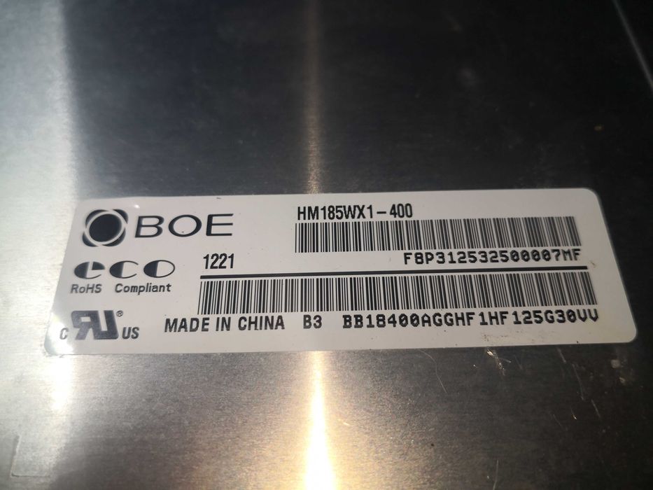 Painel LCD BOE HM185WX1-400 18.5" Samsung