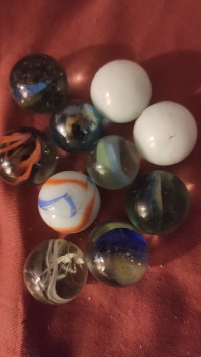 Berlindes de vidro antigos