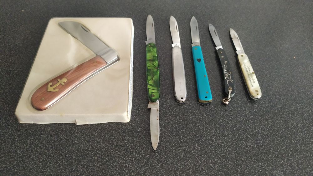 Lote de 5 Canivetes