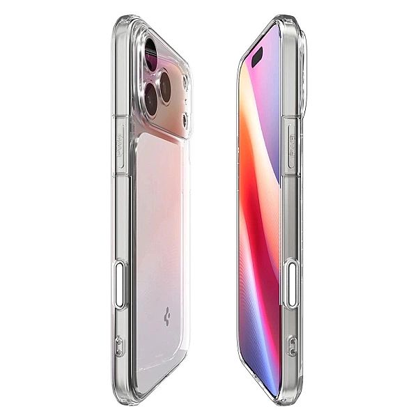 Etui Spigen Ultra Hybrid "T" MagSafe na iPhone 17 Pro Max - przezroczy