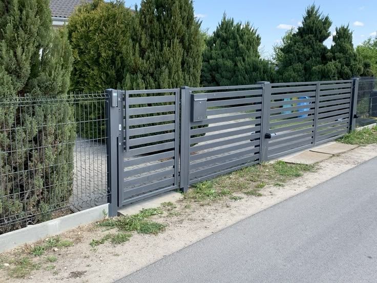 Габіони Секційна огорожа Жалюзі Ранчо Хвіртка Ворота Стовпи Навіси