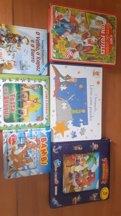 Literatura infantil com puzzles / Pop-up